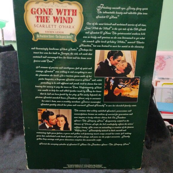 Scarlett O'Hara in the Drapery Dress Mattel (289) - Picture 3 of 3